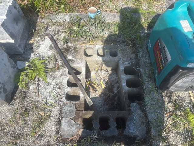 大垣市勝山北墓地　お墓じまい工事